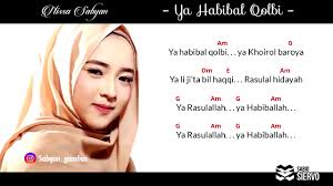 Maybe you would like to learn more about one of these? Ya Habibal Qolbi Versi Nissa Sabyan Lirik Kunci Gitar Youtube