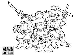 Ninja turtles coloring pages to print. Cute Ninja Turtles Coloring Pages Novocom Top