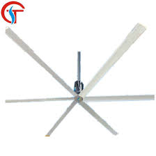 This fan comes with an integrated lighting system to provide an elegant finish. China High Energy Efficient Low Noise Giant Ceiling Fan For Factory China Ceiling Fan Giant Ceiling Fan