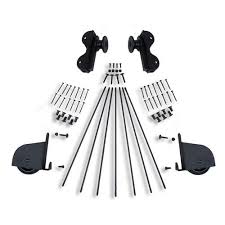 Get free shipping on qualified quiet glide door hardware or buy online pick up in store today in the hardware department. Quiet Glide Contemporary Rolling Library Ladder Hardware Kit Rolling Hook Van Dyke S Restorers