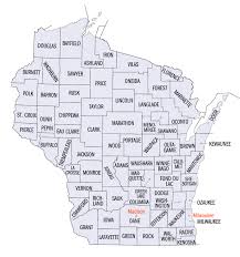 List Of Counties In Wisconsin Wikipedia