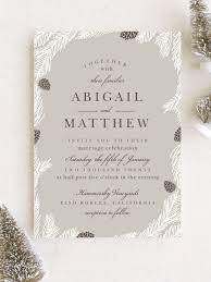 Pretty Pinecones Foil Wedding Invitation Christmas Wedding Ideas Winte Pinecone Wedding Invitations Wonderland Wedding Invitations Foil Wedding Invitations