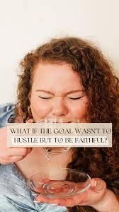 What if life was never supposed to be about striving or hustling, but  instead about faithfulness? 🤍, So many people get caught up in a striving  mentality that they miss out