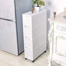 We offer white birch drawer boxes at great prices! Shozafia Narrow Slim Rolling Storage Cart And Organizer 7 1 Inches Kitchen Storage Cabinet Beside Fridge Small Plastic Rolling Shelf With Drawers For Bathroom Buy Online At Best Price In Uae Amazon Ae