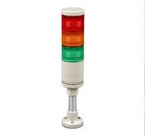 Baomain LED Signal Light - Red/Green Steady Tower Light For Industrial Use  (24V DC)