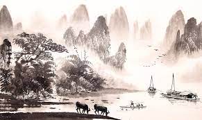 Jackson's art supplies are the uk's favourite online supplier of the world's finest art materials. Chinese Landscape Watercolor Painting Digital Art By Baoyan