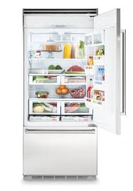 At 36 wide and 24 deep, these models fit perfectly into your existing kitchen. Vcbb5363elss Viking 36 Bottom Freezer Refrigerator Vcbb5363e Stainless Steel Metro Appliances More Kitchen Home Appliance Stores