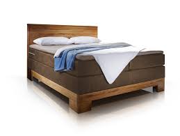Bei komplett zusammengestellten schlafzimmermöbeln mit boxspringbett besteht das set meist aus dem boxspringbett inklusive der matratzen, einem topper. Manola Boxspringbett Eiche Braun 160 X 200 Cm
