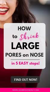 How To Shrink Large Pores On Nose In 5 Easy Steps Sharp Aspirant In 2020 Nose Pores Large Pores On Nose Large Pores