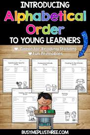 Once you know the alphabet (abcdefghijklmnopqrstuvwxyz) it . Introduce Alphabetical Order To Your Young Learners With These Printable Abc Order Worksheets These No Prep Activ Abc Order Worksheet Abc Order Abc Printables