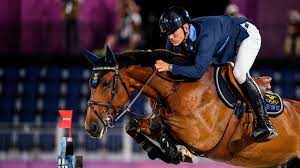 Peder fredricson of sweden — who competed as an eventer in the 1992 olympic games — won an individual silver medal in show jumping last night, a repeat performance from the 2016 olympics in rio. 8f78 Z Vvixeum