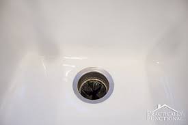 Then, rub it with a damp sponge until the marks are gone. How To Clean A Porcelain Sink Including The Stains And Scuff Marks Practically Functional