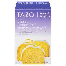 Tazo Glazed Lemon Loaf Dessert Delights Tea Bags 15ct Lemon Loaf Tazo Tazo Tea