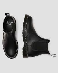 Look to seasonal updates from liberty's prettifying florals. 2976 White Stitch Leather Chelsea Boots Dr Martens Uk
