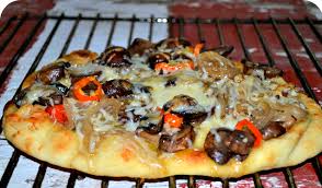 Mushroom Garlic Naan Bread Recipe Garlic Naan Naan Bread Recipes