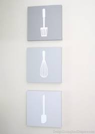 ombre kitchen wall art tutorial taryn