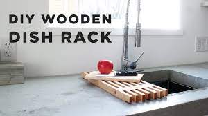 Diy Wooden Dish Rack Youtube Whether you're trying to save money, cut down on the chemicals in your home, or are trying to hold off on a trip to the grocery store, making your own dish soap can be a solution. diy wooden dish rack