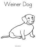 Your kids will increase their vocabulary by learning about different anima. Weiner Dog Coloring Page Twisty Noodle