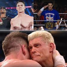 You know it's real when the Heels break character for John Cena's  retirement 🥺💔