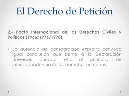Las personas deben hacer valer esta prerrogativa constitucional. El Derecho De Peticion Y El Derecho De Peticion Internacional Ppt Descargar