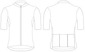 Custom Blank Cycling Jersey Design Template Cyclingbox