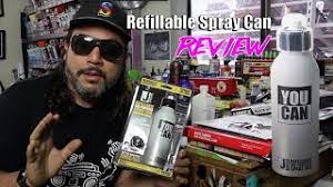 Youcan Refillable Air Powered Spray Can Review Youtube