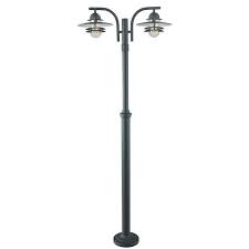The lamp post has a sensor in it which has failed twice in 10 years. Elstead Oslo Black Outdoor Lamp Post Light Os6 Black C Outdoor Garden Lighting Centre