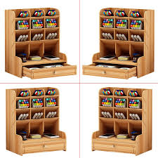 Experience the quality wooden furniture from wooden street at our offline experience stores in pune and bangalore. Wooden Desk Organizer Multi Functional Diy Pen Holder Box Desktop Stationary Home Office Supply Storage Rack Drop Shipping Storage Boxes Bins Aliexpress