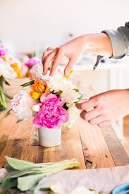 This cheerful flower bouquet features some of the most charming flowers including orange. Flower Power How To Create A Colorful Diy Spring Bouquet Paper And Stitch
