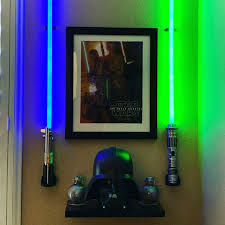 Best Wall Mount For A Single Lightsaber Galaxy S Edge Etsy Star Wars Room Star Wars Kids Room Star Wars Bedroom