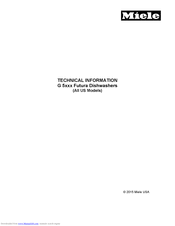 I have checked the circuit breaker and they are fine. Miele G 5505 Manuals Manualslib