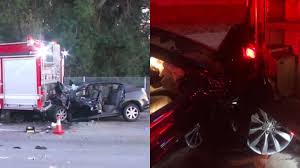 Two men were killed after a tesla car crashed into a tree and caught fire in texas, and police believe there was nobody present in the driver's seat at the time of the accident. Suspected Drunk Driver Crashes His Tesla Into Parked Fire Truck Blames Autopilot