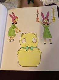 This book features 47 designs to color from. My Friend Bought Me The Bob S Burgers Coloring Book Bobsburgers