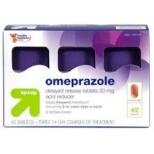 Omeprazole also comes as a tablet that melts in your mouth. Omeprazole Acid Reducer 20mg Tablets 42ct Up Up Target
