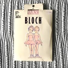 bloch endura footed tights nwt