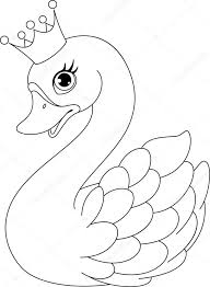 Swan Princess Kleurplaat Stockillustratie Eraserstamp Swan Princess Kleurplaat Stockillus In 2020 Owl Coloring Pages Animal Coloring Pages Princess Coloring Pages