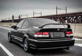 For 1996 2000 Honda Civic Coupe Painted