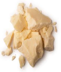 It's a soft butter, similar to shea butter, that can have a bit of a gritty texture before it's melted down to create body butter. Fair Trade Organic Cocoa Butter Lush Fresh Handmade Cosmetics