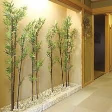 Decoration D Interieur Avec Des Plantes De Bambou Interior Garden Succulent Garden Diy Indoor Home Entrance Decor
