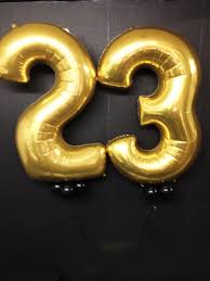 Foil Number Balloons Foil Number Balloons Personalized Balloons Giant Number Balloons
