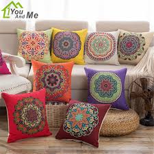 / visualizza altre idee su uncinetto, cuscino rotondo, tavoli da vacanza. 45x45cm Retro Fodere Per Cuscini Fiore Stampato Stile Etnico Lino Federa Casa Decorazione Divano Letto Cuscini Cushion Cover Home Sofaethnic Cushion Covers Aliexpress