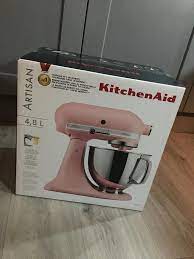 Kitchen aid artisan 4.8l stand mixer. Mixer Tilt Head 4 8l Artisan With Accessories Kitchenaid