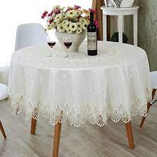 Protect food displays from breezes, mischievous pets, and other elements that threaten your celebration. Piano Table Cover Tv Table Cloth Refrigerator Cloth White Lace Table Linen European Style Table Covers For Hom White Table Cloth Round Table Covers Table Cloth