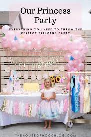 Mckinlee Turns 5 Our Princess Themed Party In 2020 Princess Theme Birthday Princess Theme Birthday Party Princess Theme Party