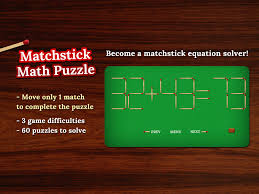 A lot of individuals admittedly had a hard t. Matchsticks Math Puzzle For Android Apk Download
