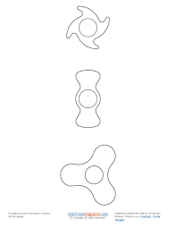Make Your Own Fidget Spinner Pdf Original Size Templates Spinners Diy Fidget Spinner Template Cheap Homemade Gifts