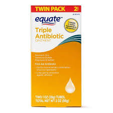 Equate Triple Antibiotic First Aid Ointment 2 Oz 2 Pack Walmart Com Ointment Antibiotic Neosporin
