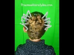 21 easy hair and makeup ideas for halloween. Braided Spider Bun Halloween Hairstyles Youtube