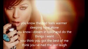 Stronger (what doesn't kill you) is a song by american recording artist kelly clarkson and the title song from her fifth studio album, stronger (2011). Kelly Clarkson What Doesn T Kill You Stronger Lyrics Video Youtube