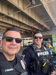 Our Officers are out and about all around Waterfront Park and the downtown  area as we get ready for the kickoff to Kentucky Derby Festival and Thunder  Over Louisville. #LMPD #LMPDThunder #KDF #